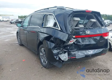 2015 Honda Odyssey Touring/Touring Elite z USA, uszkodzony, nr VIN 5FNRL5H96FB017443